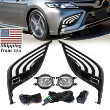 Fits For TOYOTA CAMRY 2021-2024 SE / XSE LED Fog Lights & DRL Kits Driving Lamps picture