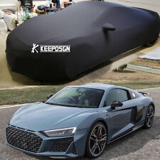 For AUDI R8 TT RS Soft Indoor Car Cover Satin Cloth Stretch Dust Proof Protector picture