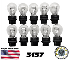 10 Pack 3157 Clear Tail Signal Brake Light Bulb Lamp - FAST USA Shipping picture
