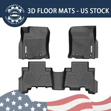 Floor Mats Liners for 2013-2023 Toyota 4Runner All Weather Protection Full Set picture