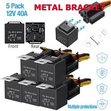 5Pin Automotive Car Relay Switch SPDT Harness Socket Waterproof 40A DC 12V 12AWG picture