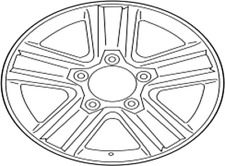 42611-60C30 Toyota Wheel, disc 4261160C30, New Genuine OEM Part picture