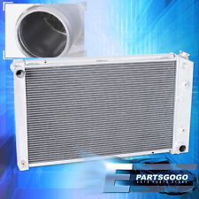 For 75-80 Chevy GMC C/K C1500 K1500 SBC Truck 3-Row Aluminum Cooling Radiator picture