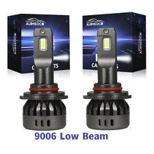 2PCS 9006/HB4 LED Combo Headlight Bulbs Low Beam 6000K Super White Bright F6 NEW picture