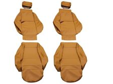 Fits: BMW E36 NON-Vader 94-99 Modena Leather FRONT AND REAR Seat covers  picture