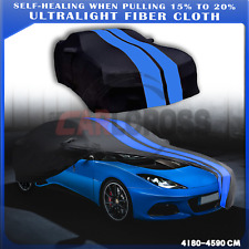 For Lotus NYO Evora Satin Stretch Indoor Car Cover Dustproof Black/BLUE picture