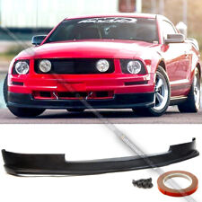 For 05-09 Ford Mustang V6 Sport Style Urethane Front Bumper Chin Lip Body Kit picture