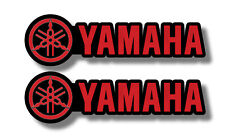 2X YAMAHA Red Black DECAL STICKER USA MADE TRUCK VEHICLE FISHING BOATS MOTOR CAR picture
