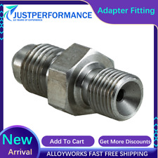 Turbo Oil Feed Adapter Fitting AN 4 to M10x1.0mm For Garrett GT20 GT15 GT17 GT19 picture