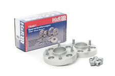 H&R 25mm Silver Bolt On Wheel Spacers for 1999-2004 Mazda Protege 5 picture