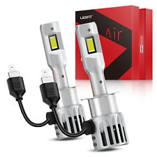 LASFIT 2x H1 LED Headlight Bulb Kit High or Low Beam or Fog Light Lamp 6000K 60W picture