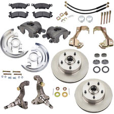 Speedway Motors Deluxe 1964-74 GM Car Front Spindle and Disc Brake Kit picture
