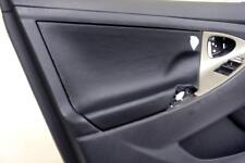 Fits 07-11 Toyota Camry Synthetic Leather Door Panel Insert Cards Black picture