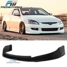 Fit 03-05 Honda Accord Coupe HFP Style PU Front Bumper Lip Spoiler picture