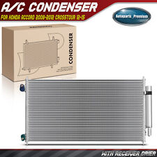 A/C Condenser with Receiver Drier for Honda Accord 2008-2012 Crosstour 2012-2015 picture