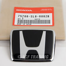 NEW Authentic JDM Honda NSX R77 91-01 Front Emblem 75700-SL0-000ZB Berlina Black picture