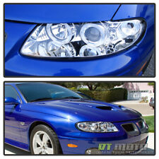 2004 2005 2006 Pontiac GTO LED Halo Projector Headlights LS1 LS2 Lamp Left+Right picture