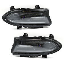 For 2015-2022 Dodge Charger Pair Headlights Assembly LED R/T SRT Halogen picture