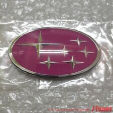 SUBARU IMPREZA WRC GC8 / GF8 Custom Pink Emblem Badge Ornamental Rare La Ansport picture