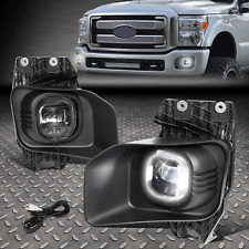 FOR 11-16 FORD F250-F550 SUPER DUTY CLEAR LED PROJECTOR DRIVING FOG LIGHT+SWITCH picture
