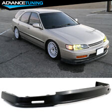 Fits 94-95 Honda Accord Mugen Style Unpainted Front Bumper Lip Spoiler - PP picture