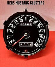 1967 1968  SHELBY MUSTANG  140 MPH Trip Speedometer  Restored GT 350 500 67 68 picture