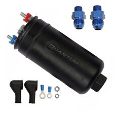 QFS 380LPH External Fuel Pump w/ -10AN Inlet & -8AN Outlet Fittings 50-1005 picture