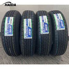 4PCS Haida Steel ST Radial Trailer Tire 205/75R15 205 75 Load D 8 Ply 107/102L picture