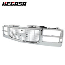 HECASA Chrome Grille Assembly For GMC C K 1500 2500 3500 1994-2000 94-99 Yukon picture