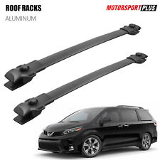 Roof Rack Rail Cross Bar Cargo Carrier For 2011-2020 Toyota Sienna Aluminum picture