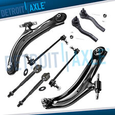 8pc Front Lower Control Arm Kit + Tie Rod + Sway Bar for 2007-2012 Nissan Sentra picture