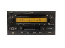 Toyota OEM Rav4 Celica Highlander 4Runner AM FM Radio Tape CD Player 86120-2B760 picture