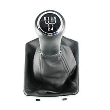 For OPEL ASTRA CORSA 2005-2010 5 Speed Automatic Gear Shift Knob PU Leather Boot picture