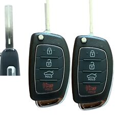 2 Replacement for Hyundai Tucson 2016 2017 2018 2019 Flip Key Fob TQ8-RKE-4F25 picture