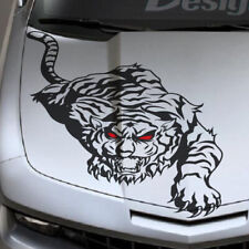 Angry Fierce Tiger Claws Crouching Hood Vehicle Decal Truck Car Vinyl Sticker US picture