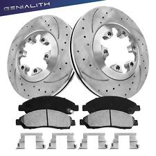 280mm Front Brake Rotors & Ceramic Pads for Chevrolet Colorado GMC Canyon Isuzu picture