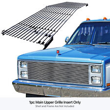 304 Stainless Chrome Billet Grille For 1981-87 Chevy C/K Pickup/Suburban/Blazer picture