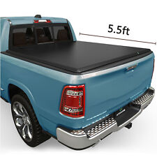 5.5 ft Bed Tonneau Cover Soft Tri-fold for 2004-2014 Ford F150 F-150 Truck picture