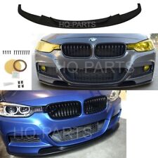 For 12-18 BMW F30 3-Series DP Style M Sport Front Bumper Lip Spoiler Chin PU picture