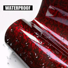 1x Car Sticker Glossy Forged Carbon Fiber Wrapping Vinyl Film Sticker Decal Wrap picture