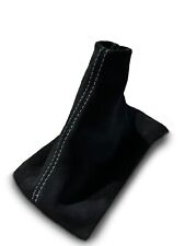 Real Suede Shift Boot For 05-14 Ford Mustang GT Convertible Coupe Black V6 V8 picture
