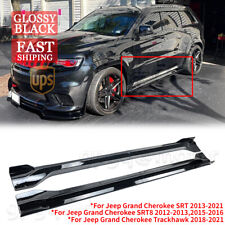 For Jeep Grand Cherokee SRT SRT8 / Trackhawk 12-21 Painted Side Skirt Extension picture