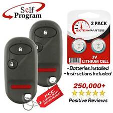 2 For 2001 2002 2003 2004 2005 Honda Civic EX Keyless Entry Key Car Remote Fob picture
