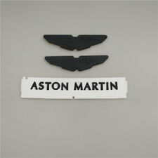 Aston Martin DB11 Bonnet/Boot Black Chrome Badge & Rear​ Badge Kit picture