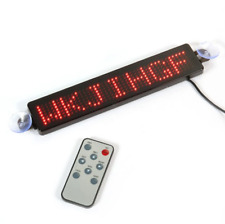 Car Sign Move Scrolling Message Display LED Information Advertising Board Screen picture
