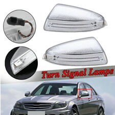 2Pcs For Mercedes W164 ML350 ML450 ML500 Car Door Mirror Turn Signal Light Lamps picture