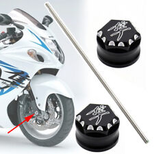 3D Hex Ball Cut Mount Front Axle Cap Cover For SUZUKI HAYABUSA GSX1300R 99-20 picture