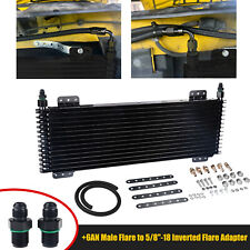 For Tru-Cool 40000 40k GVW Transmission Oil Cooler Low-Pressure W/ 6AN Fittings picture