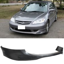 Fits 04 05 Honda Civic 2/4dr JDM Style Front Bumper Lip Body Kit Spolier CHIN picture