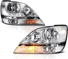 For 1999-2003 Lexus RX300 Headlights Headlamps Replacement 99-03 Left+Right Pair picture